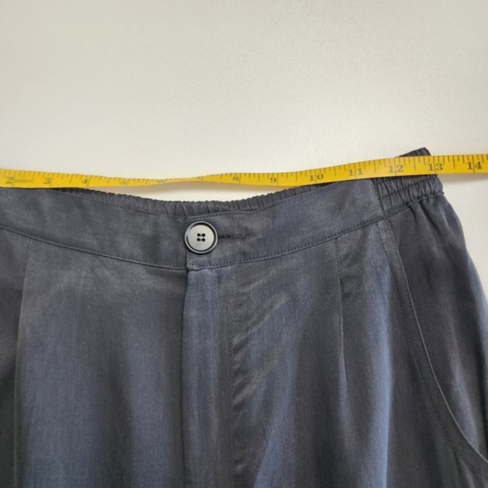 Djerf Avenue Womens On The Go Pants Size Small In Ash Black High Rise Loose Fit - Picture 10 of 14